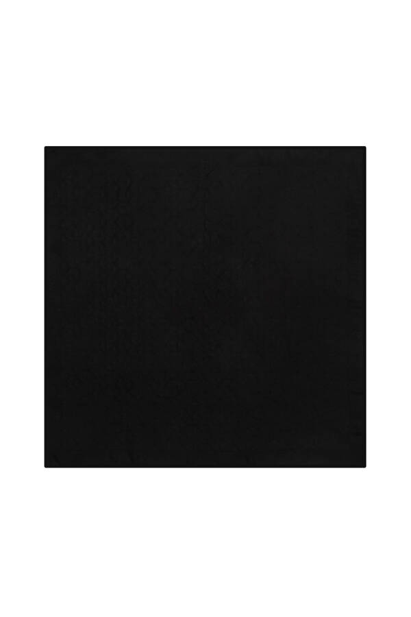 Siyah Karma Eşarp - 1