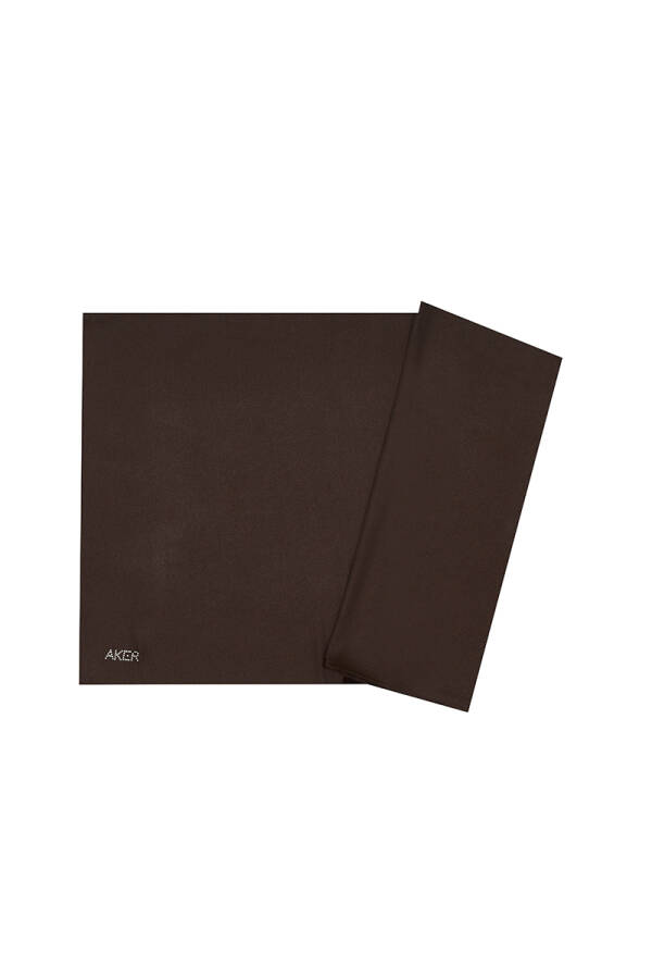 Kahverengi 75X190 CM Kristal Şal - 1