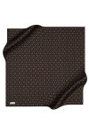 Renkli 90X90 İpek Krep Saten Eşarp 
