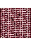 Renkli 90X90 İpek Twill Eşarp 