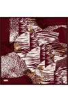 Kırmızı 90X90 İpek Twill Eşarp 