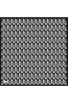 Siyah 90X90 İpek Twill Eşarp 
