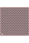 Pembe 90X90 İpek Twill Eşarp 