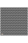 Gri 90X90 İpek Twill Eşarp 