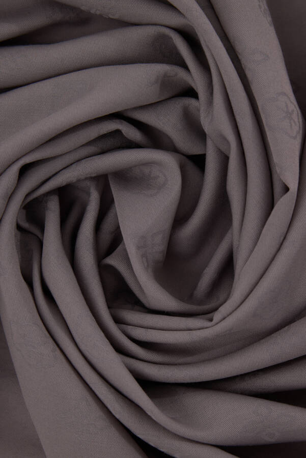 Gri Cotton Şal - 2