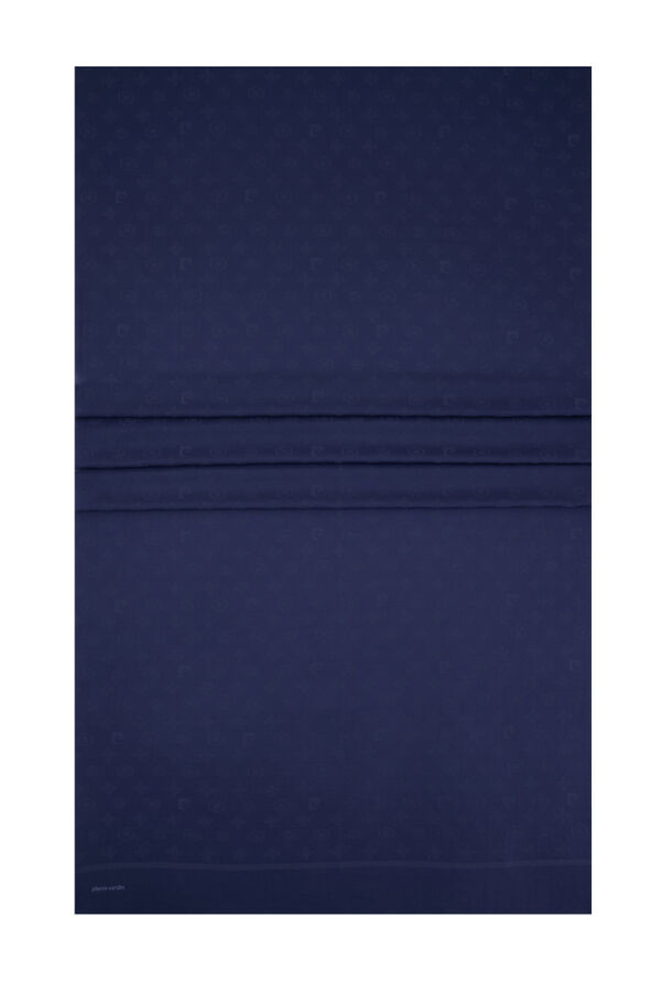 Lacivert Cotton Şal - 1