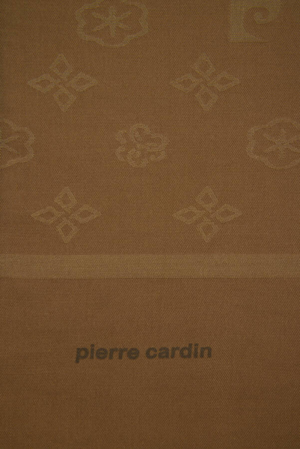 Kahverengi Pıerre Cardın Cotton Şal - 4