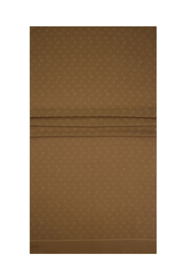Yağ Yeşili Cotton Şal - 1