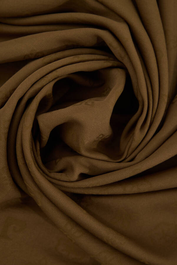 Haki Cotton Şal - 2