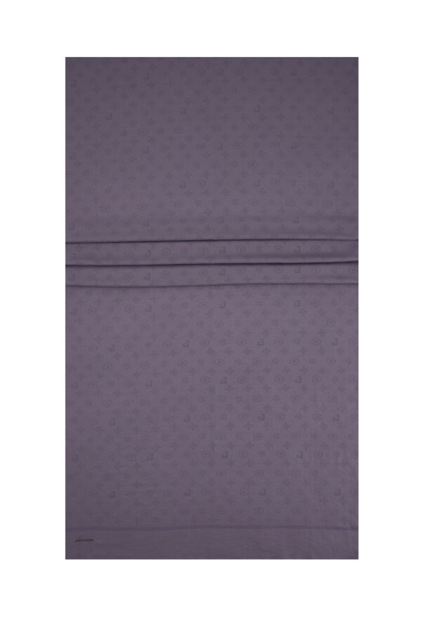 Gri Cotton Şal - 1