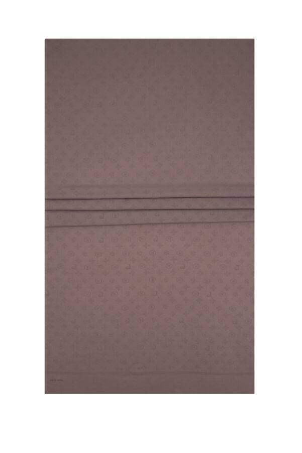 Açık Gri Cotton Şal - 1