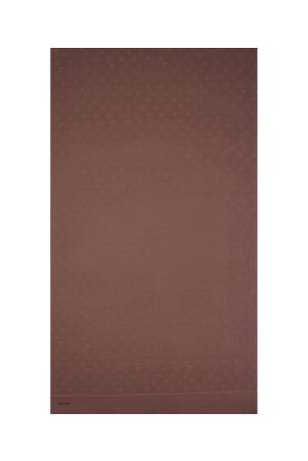 Kahverengi Pıerre Cardın Cotton Şal - 3