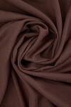 Koyu Kahverengi Cotton Şal - 2