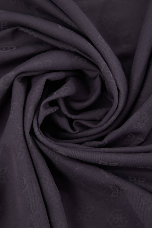 Antrasit Cotton Şal - 2