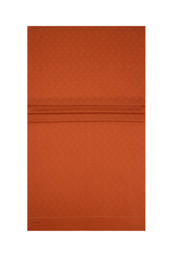 Turuncu Cotton Şal - 1