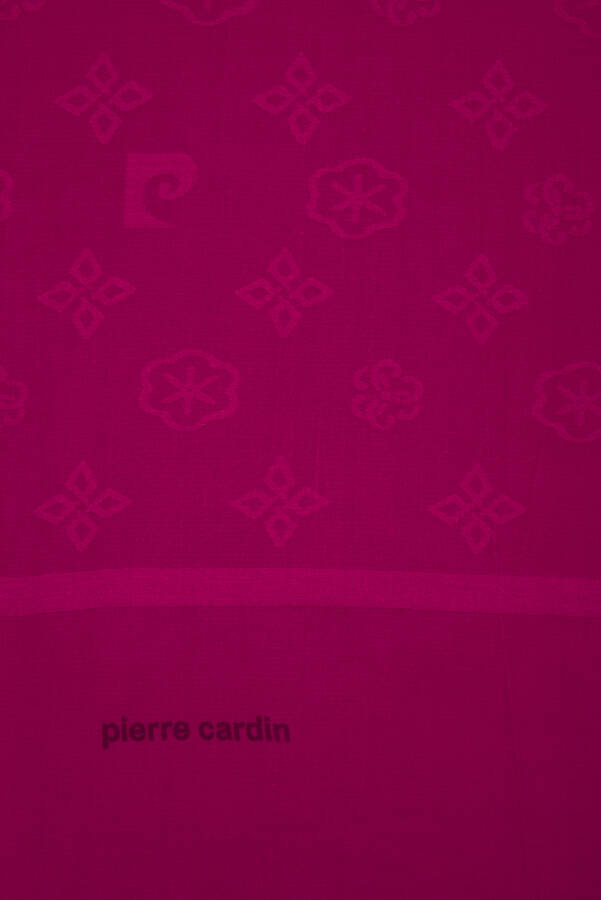Fuşya Pıerre Cardın Cotton Şal - 4