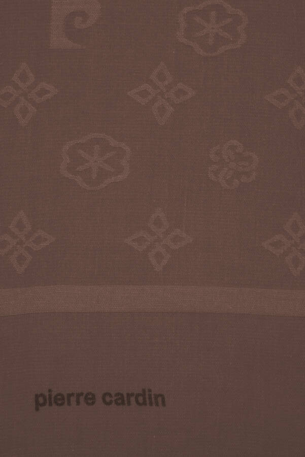 Açık Kahverengi Cotton Şal - 4