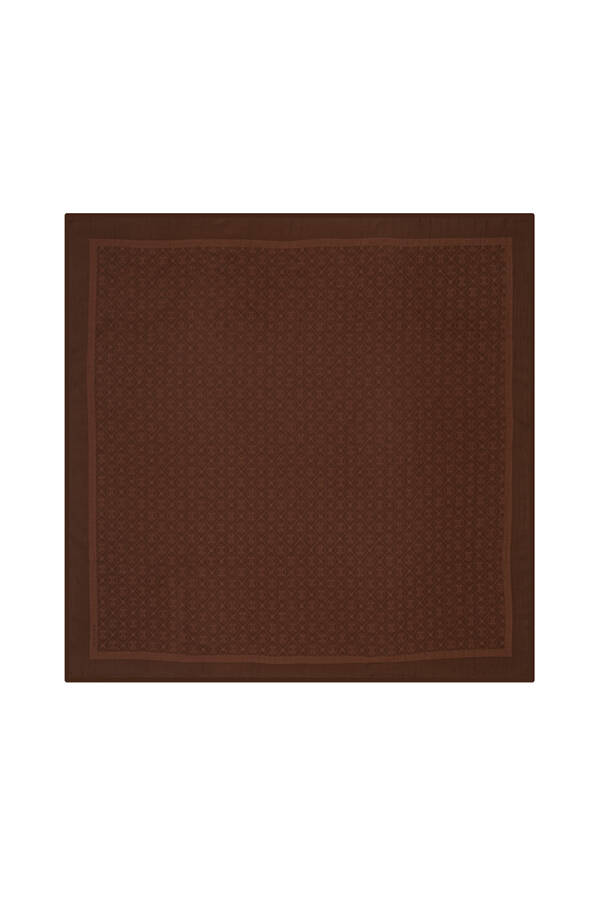 Kahverengi Pıerre Cardın Eşarp - 1