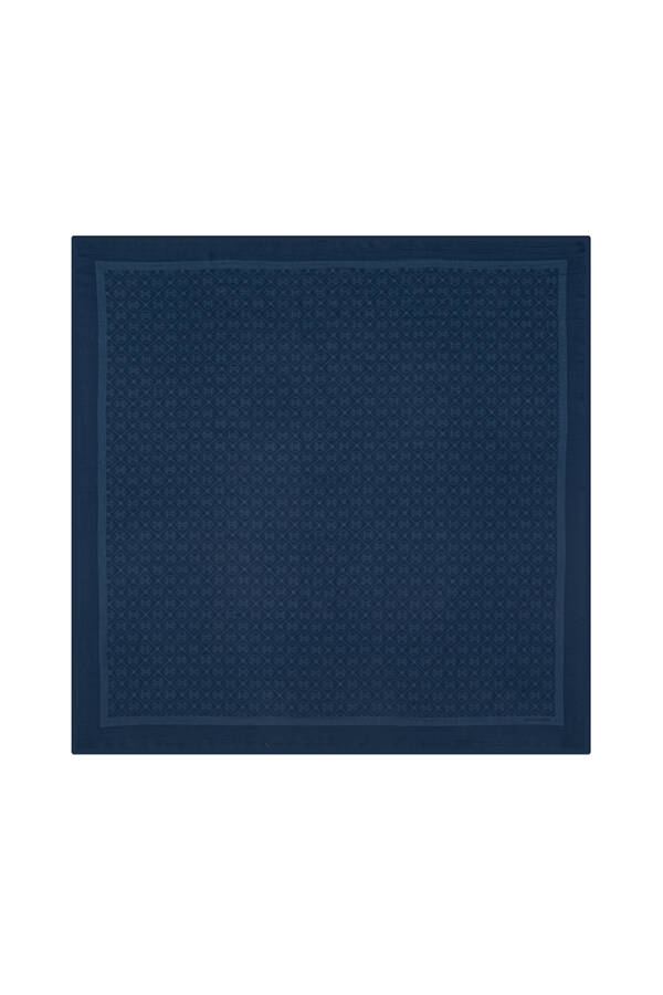 Lacivert Pıerre Cardın Eşarp - 1