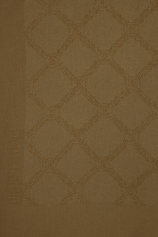 Renkli Monogram Şal - Pierre Cardin (1)