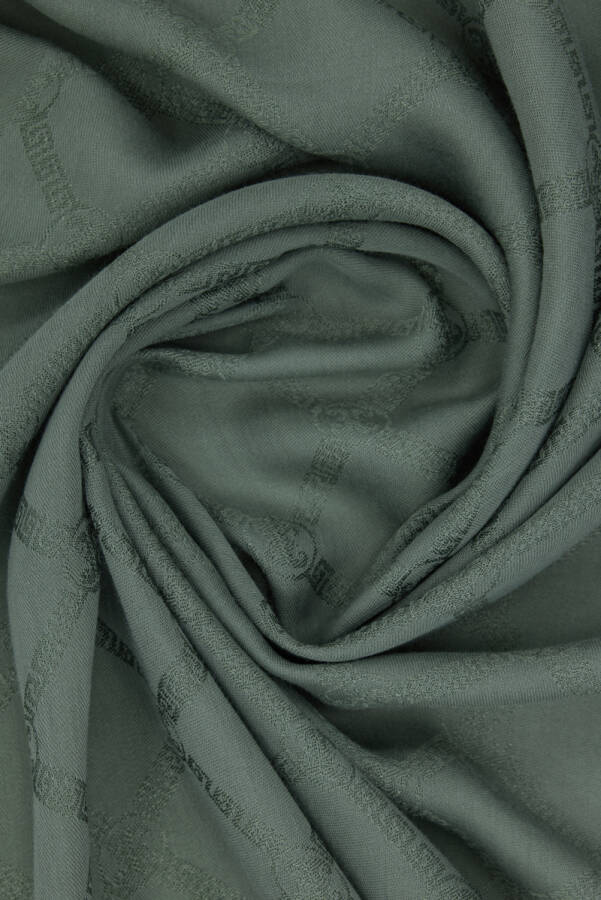 Renkli Pierre Cardin Monogram Şal - 3