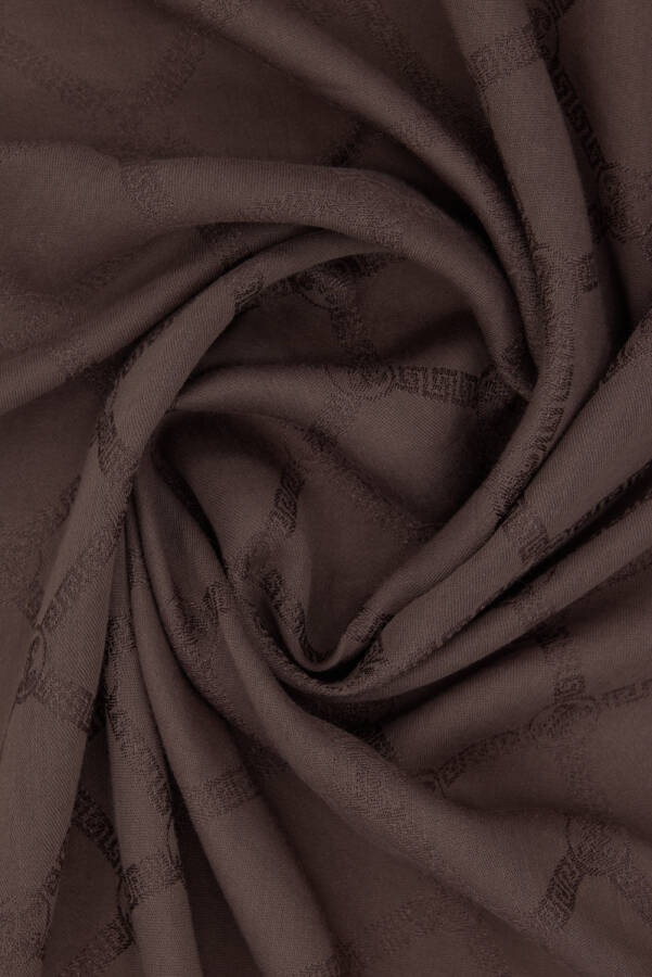 Renkli Pierre Cardin Monogram Şal - 3