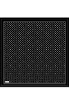 Siyah 90X90 İpek Twill Eşarp 