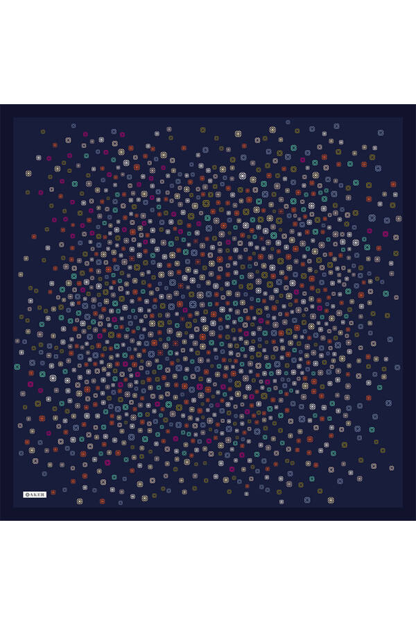 Renkli Soft Touch Eşarp - 1