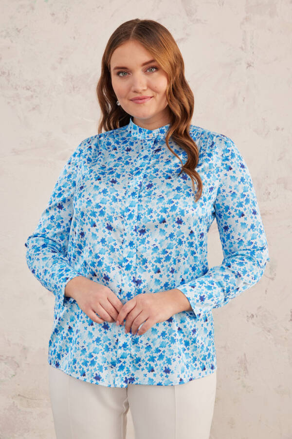 Renkli SS AD2521 Numune Bluz - 1