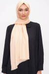 Somon 72X190 CM Püsküllü Viskon Şal - 4