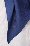 Lacivert 70X190 CM Işıltılı Abiye Şal - 4