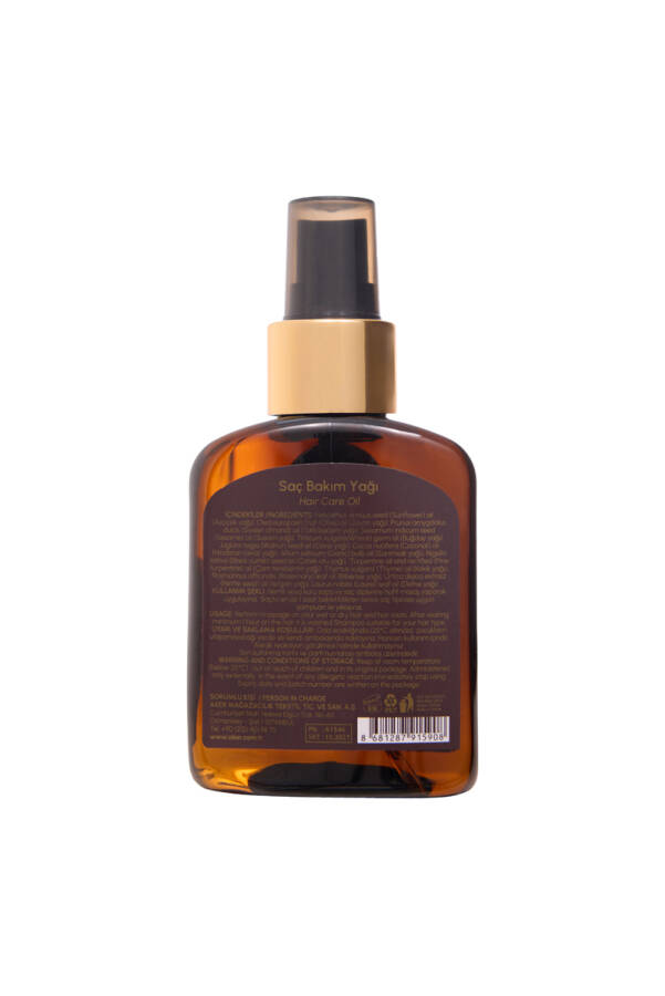 SAÇ BAKIM YAĞI 100 ML - Aker (1)