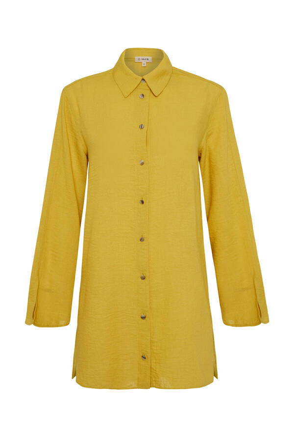 Safran Rahat Kesim Basic Bluz - Aker