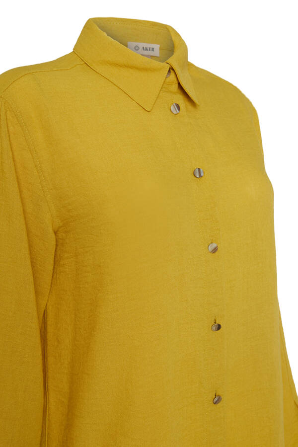 Safran Rahat Kesim Basic Bluz - Aker (1)