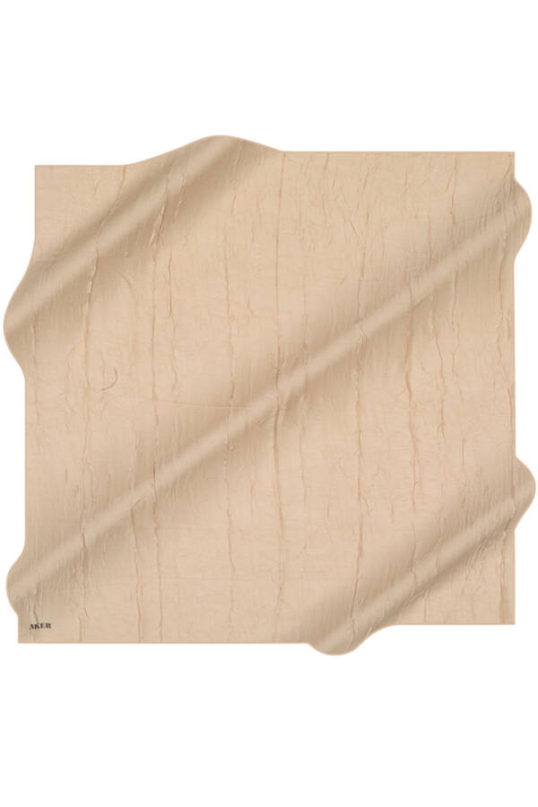 Sarı 100X100 Kraş Eşarp - 1