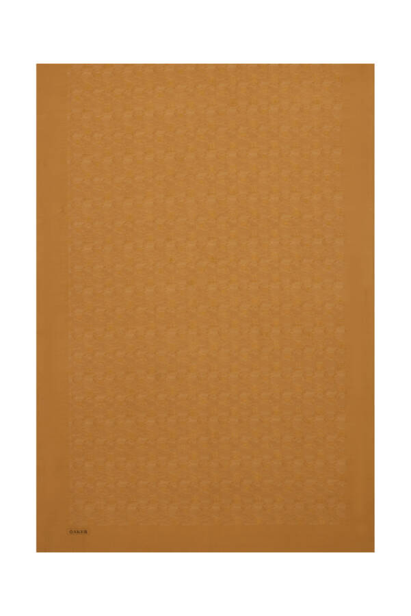 Sarı 70X190 CM Koza Şal - Aker