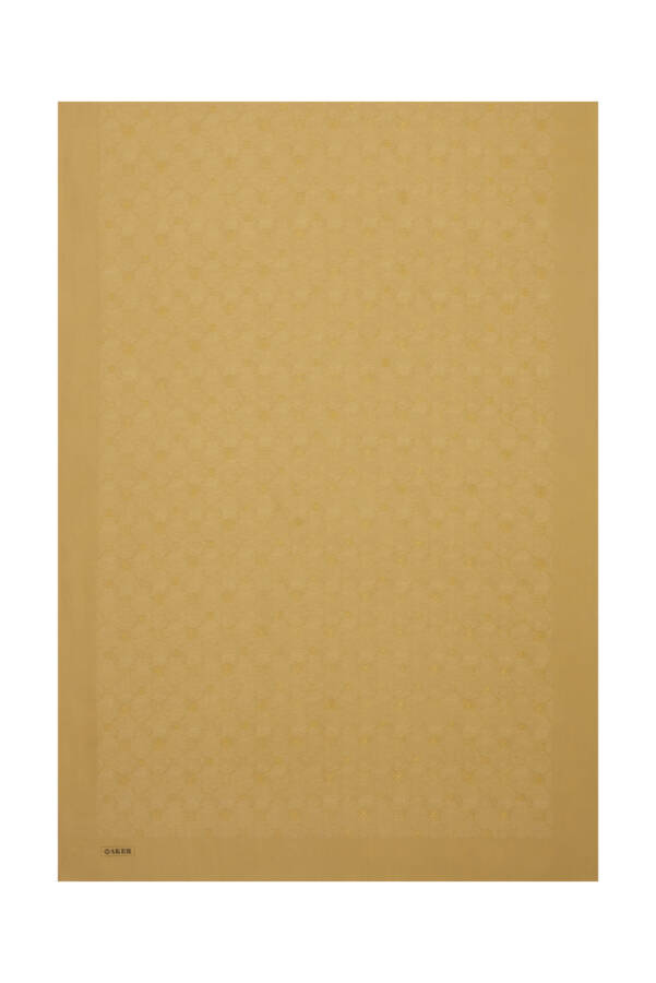 Sarı 70X190 CM Koza Şal - 2