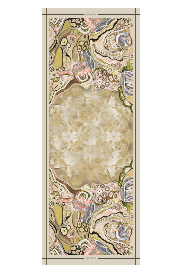 Sarı 70X200 Modal Şal - 1