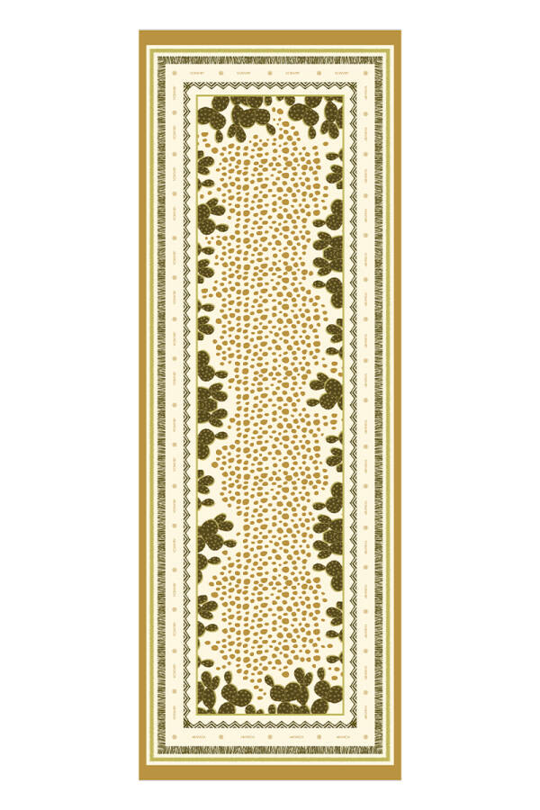 Sarı 70X200 Pure Touch Şal - 1