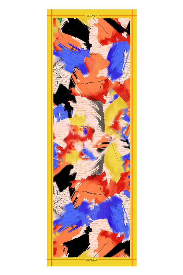 Sarı 70X200 Pure Touch Şal - 1