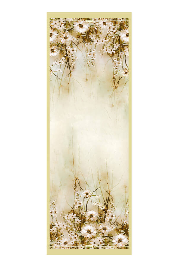 Sarı 70X200 Pure Touch Şal - 1