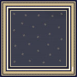 Sarı 90X90 İpek Krep Saten Eşarp 