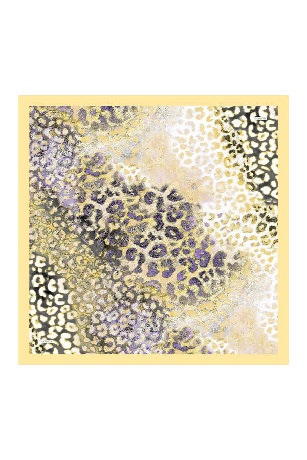 Sarı 90X90 Pure Touch Eşarp - Arancia