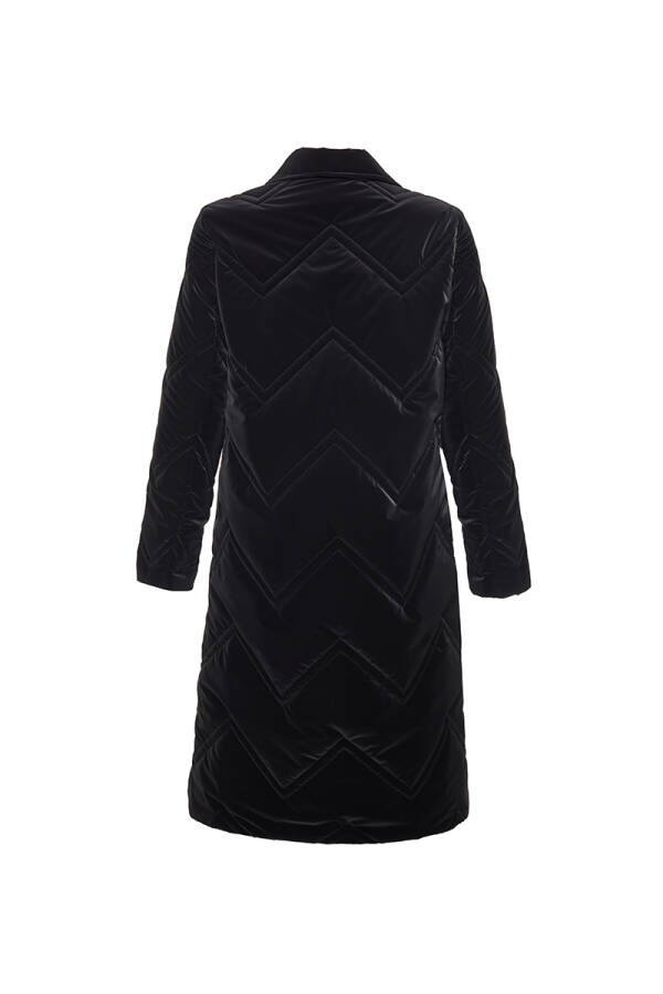 Siyah Gömlek Yaka Mont - Aker (1)