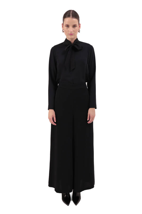 Siyah Pantolon Etek - 1