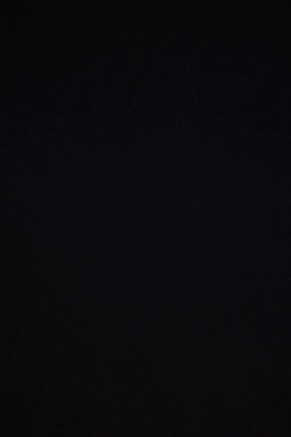 Siyah 65X190 Viskon Saten Taşlı Şal - 3