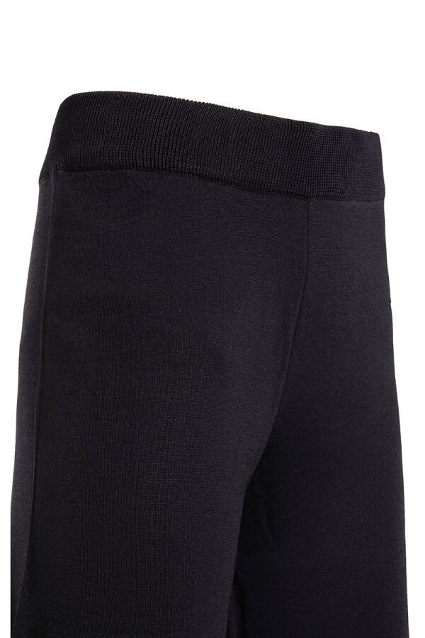 Siyah 3653111 Rayon Triko Pantolon - Aker (1)