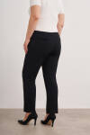 Siyah Klasik Büyük Beden Pantolon - 4