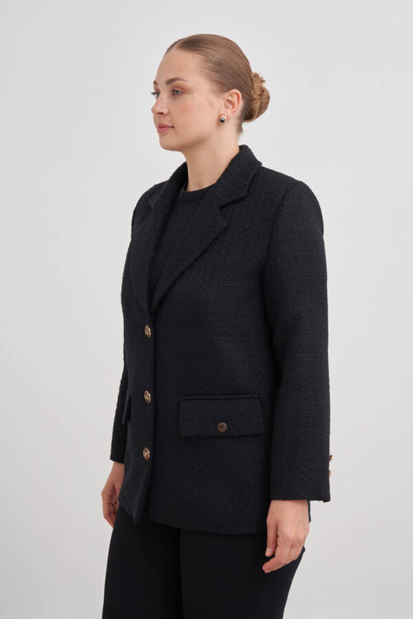 Siyah 5620112 Ceket - Aker (1)