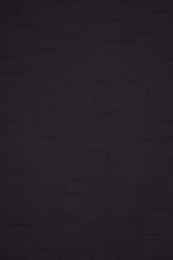 Siyah 65X190 Çizgi Desen Şal - 3